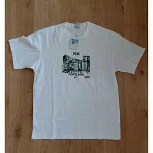 Nike Limited PDX Portland Graphic Men's T-Shirt, 100% Egyptian Cotton Size M